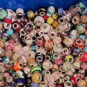 40 + MURANO BEADS Mixed AND SPACERS